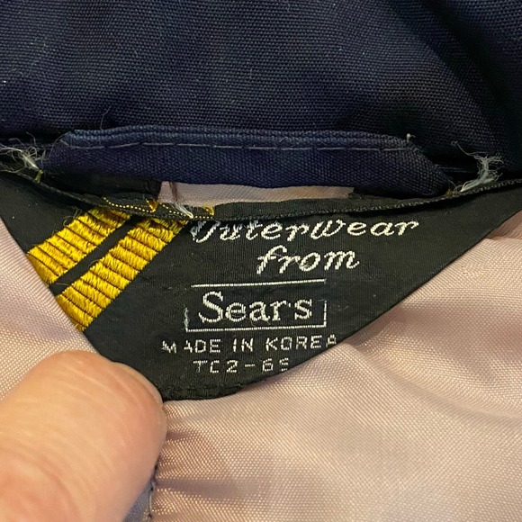 70s Sears True Vintage Quilted Chore Jacket Mens Size L Workwear VTG* - Picture 2 of 10